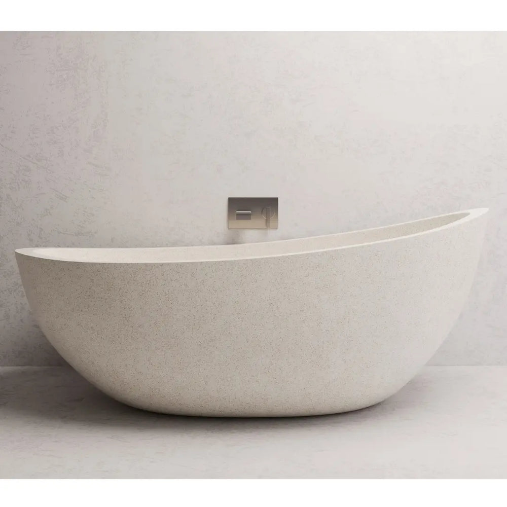 Ray 1500, 1700mm Freestanding stone composite Bath MADU Living