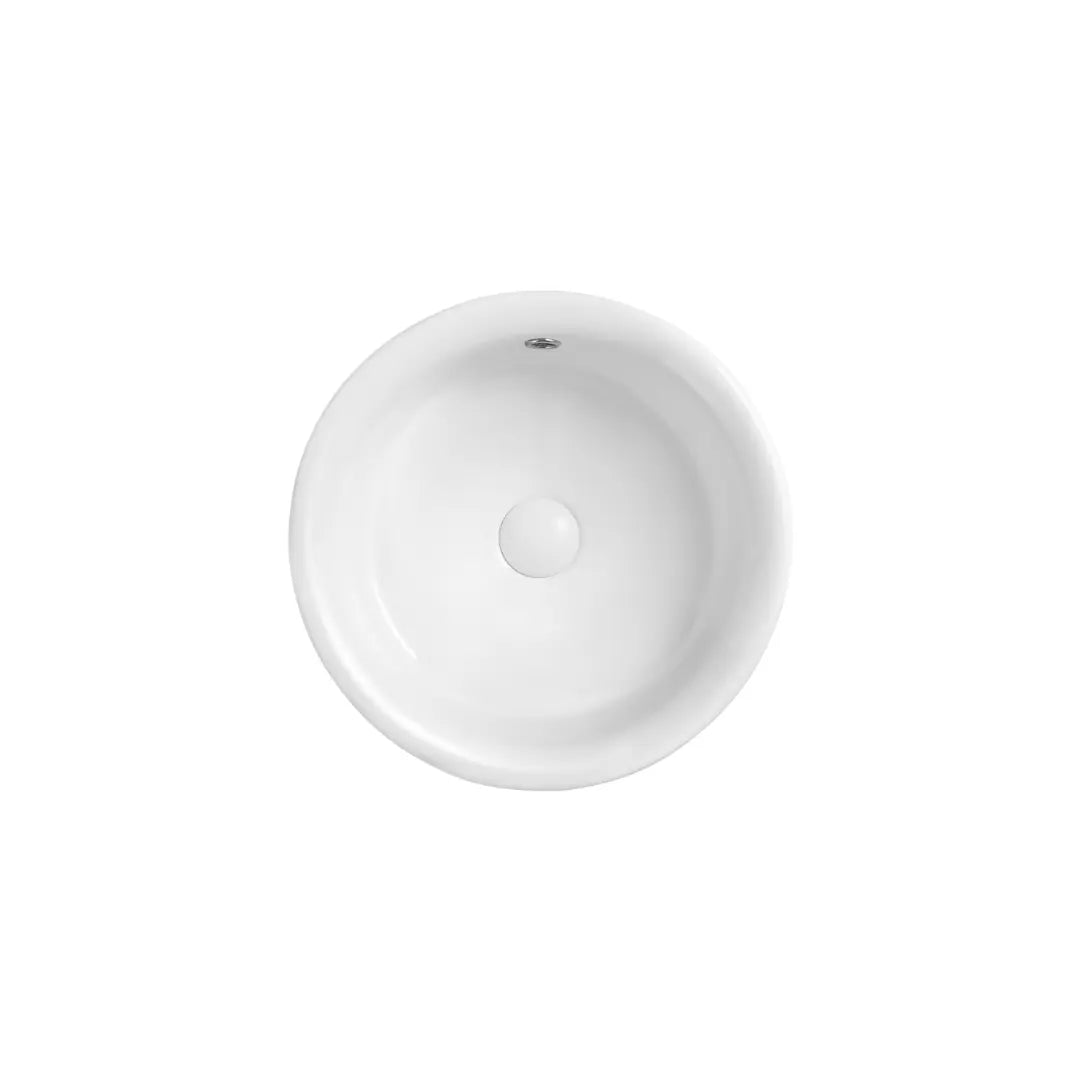 Syros 012 Ceramic above counter basin with overflow seima