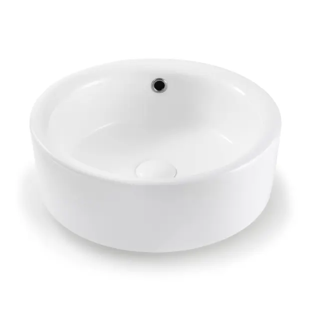Syros 012 Ceramic above counter basin with overflow seima