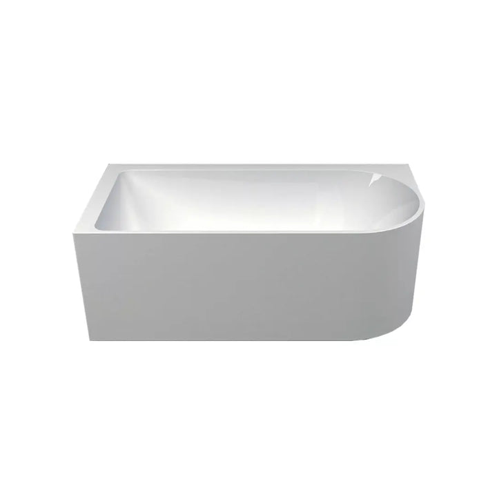 Plati 110 Acrylic Freestanding Corner bath - 1500mm with or without overflow Seima