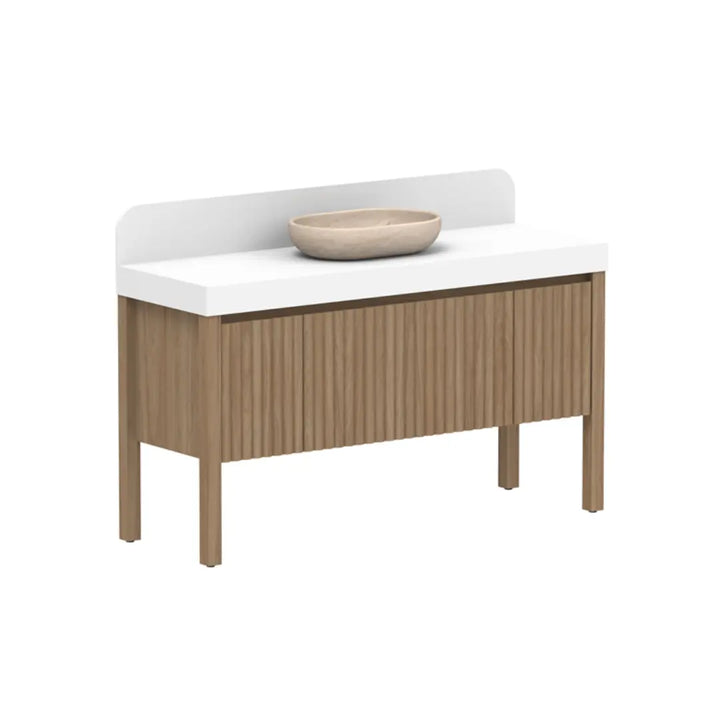 Harper Vanity with Legs (floor mounted) with Solid Surface Top ADP