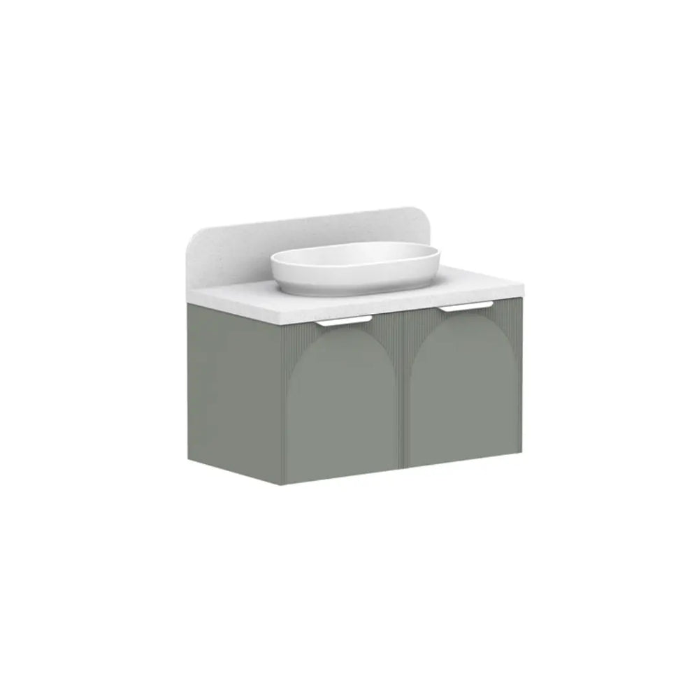 Archie Wall Hung Vanity with Solid Surface Top ADP