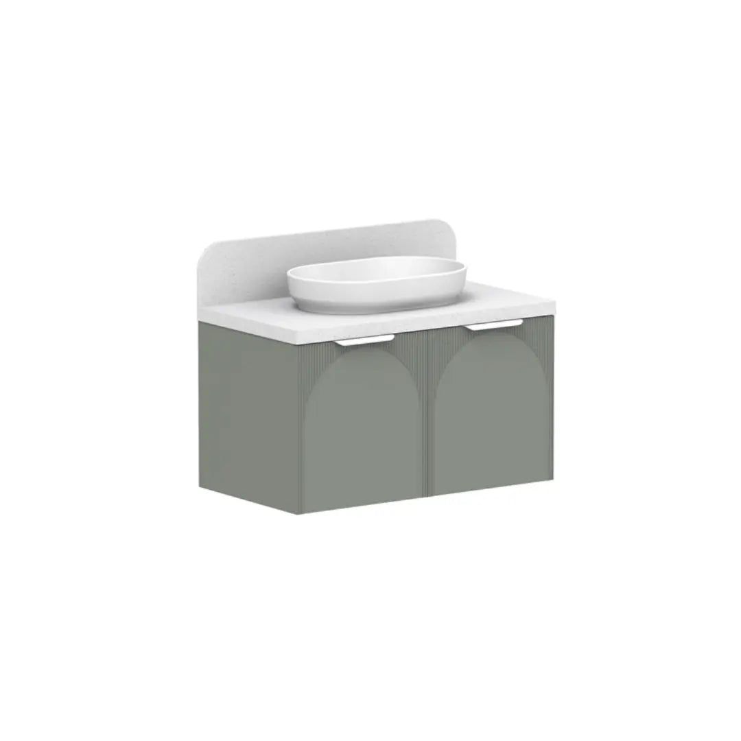 Archie Wall Hung Vanity with Solid Surface Top ADP