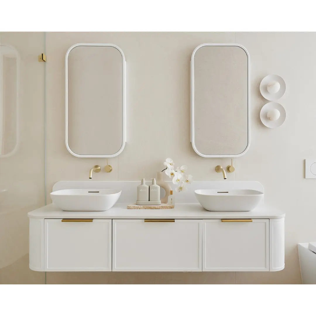 Flo Wall Hung Vanity with Solid Surface Top ADP