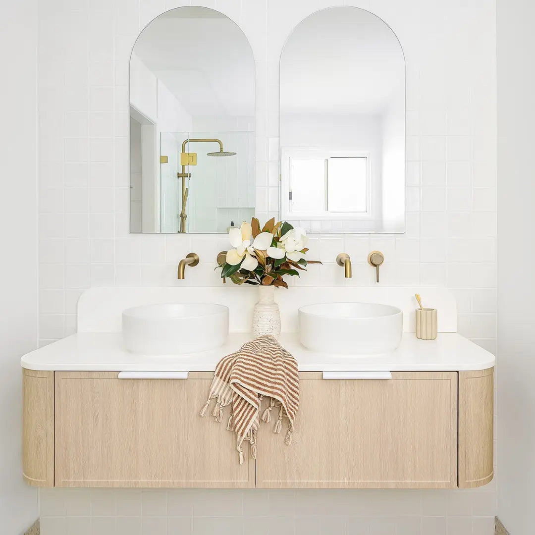 Flo Wall Hung Vanity with Solid Surface Top ADP