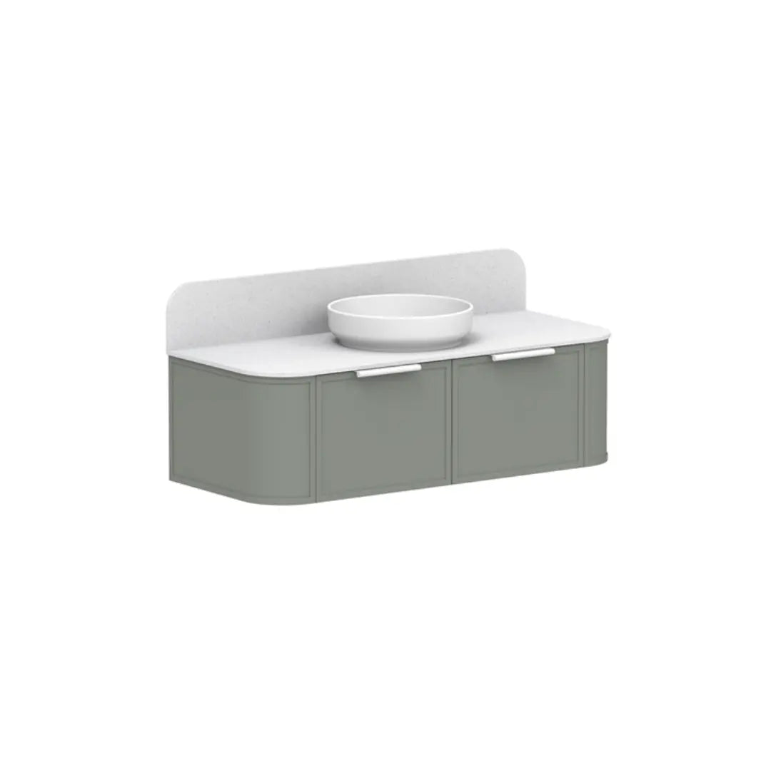 Flo Wall Hung Vanity with Solid Surface Top ADP