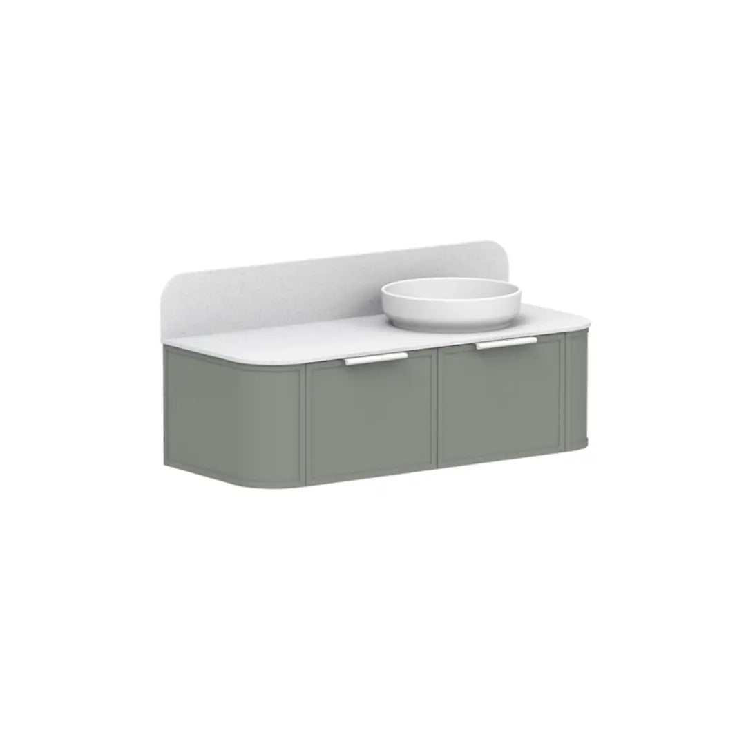 Flo Wall Hung Vanity with Solid Surface Top ADP