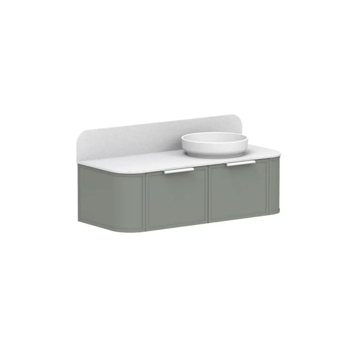 Flo Wall Hung Vanity with Solid Surface Top ADP
