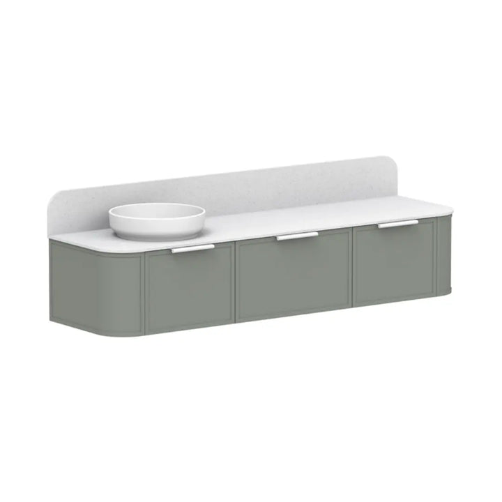 Flo Wall Hung Vanity with Solid Surface Top ADP