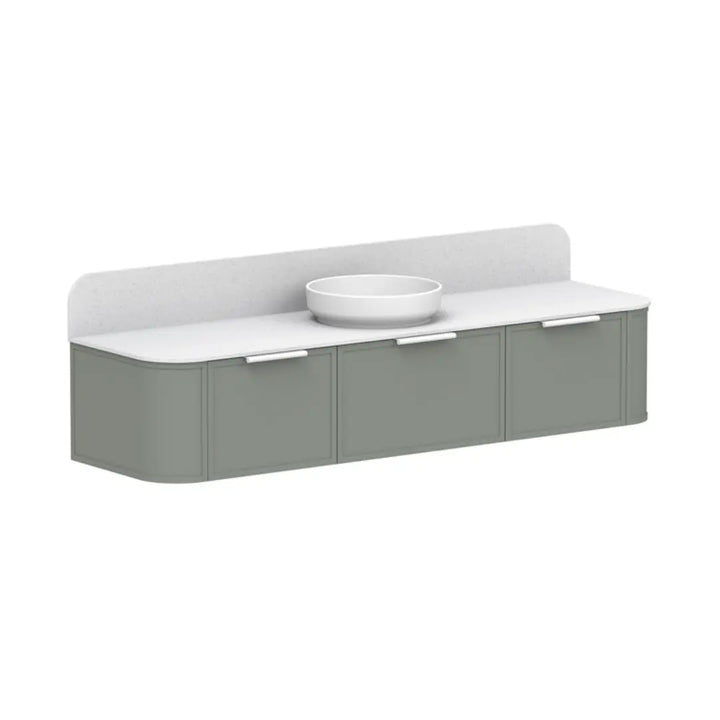 Flo Wall Hung Vanity with Solid Surface Top ADP