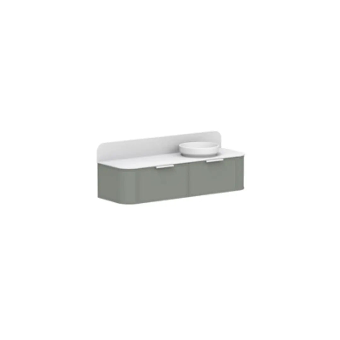 Flo Wall Hung Vanity with Solid Surface Top ADP