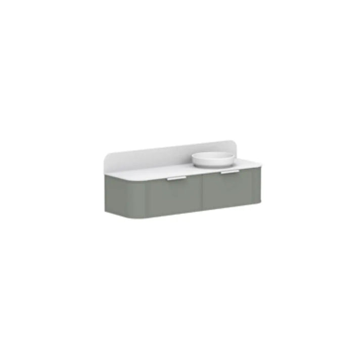 Flo Wall Hung Vanity with Solid Surface Top ADP