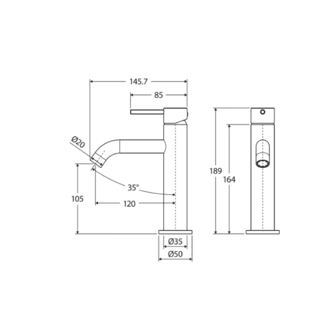 Kaya Basin Mixer Fienza