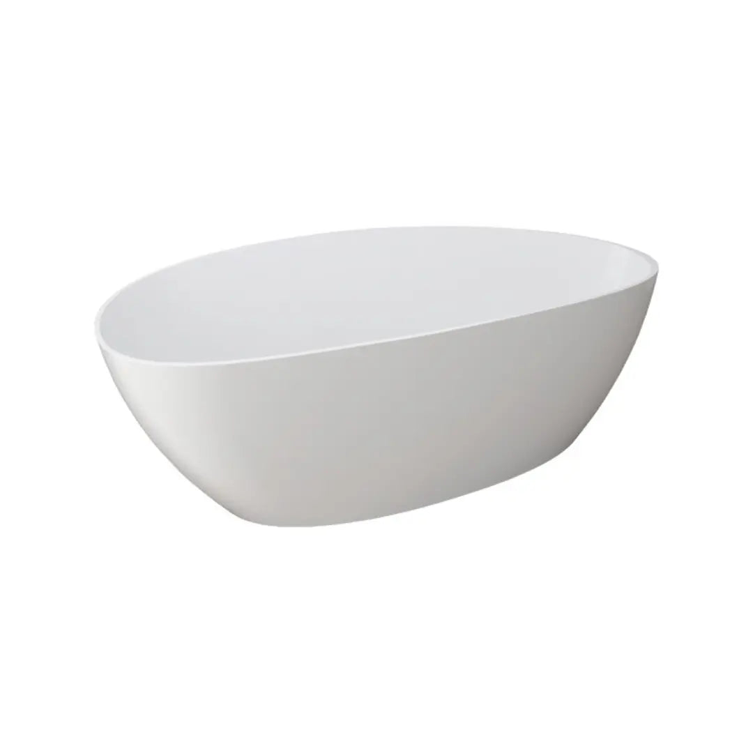 Tranquil Freestanding cast marble Bath 1560 or 1700mm - matte or gloss white ADP