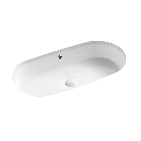 Arko 680 Ceramic under counter basin- wide super ellipse with overflow seima