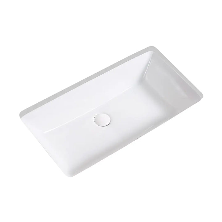 Plati 700 Ceramic under counter basin with overflow seima