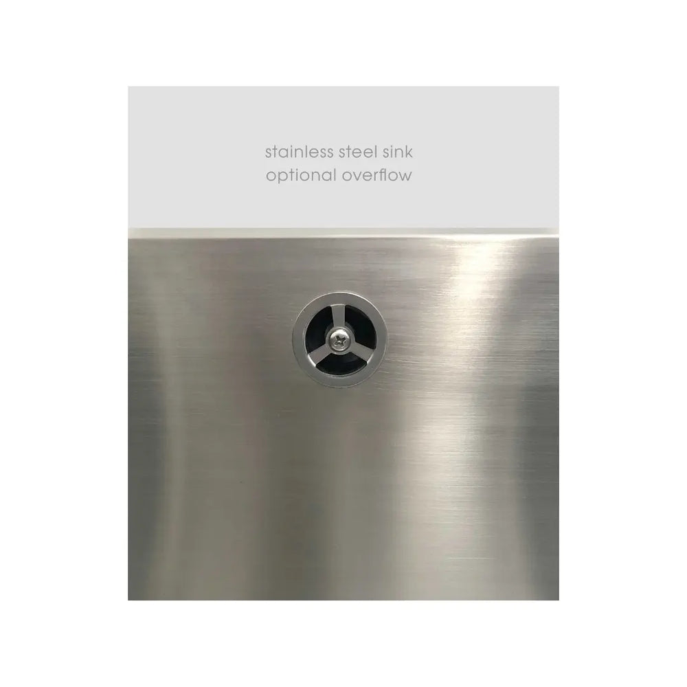 Kubic 510 Care sink with or without overflow seima