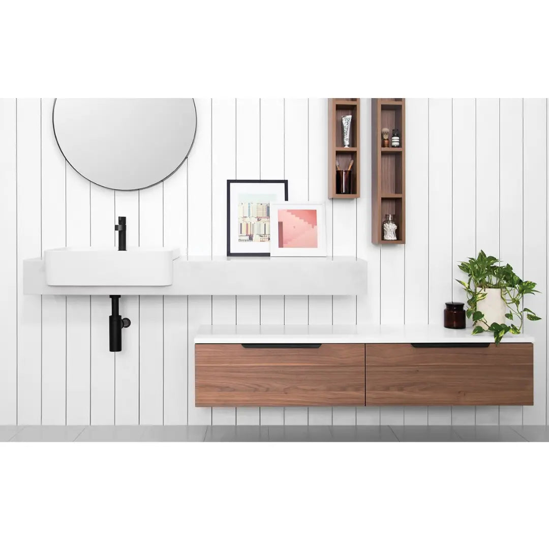 Michel Semi-Recessed Wall Hung Vanity ADP