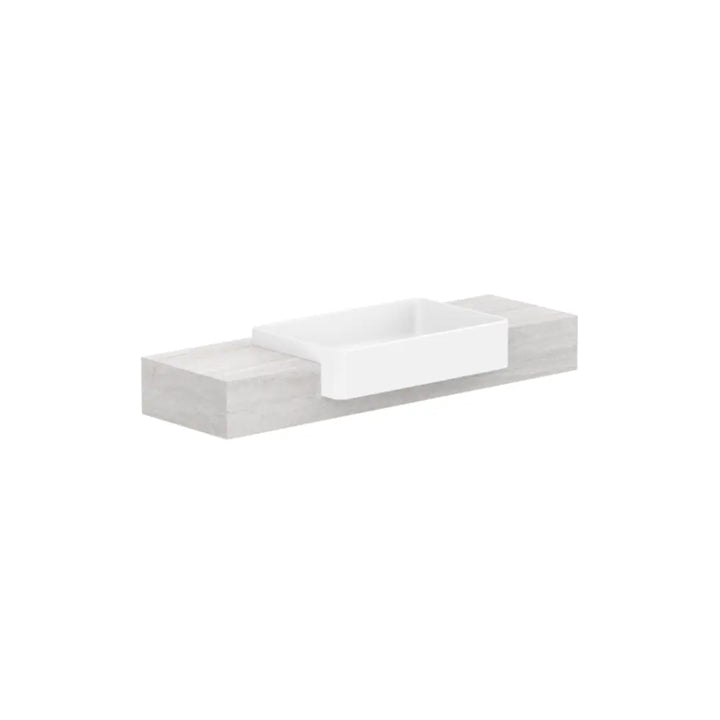 Michel Semi-Recessed Wall Hung Vanity ADP