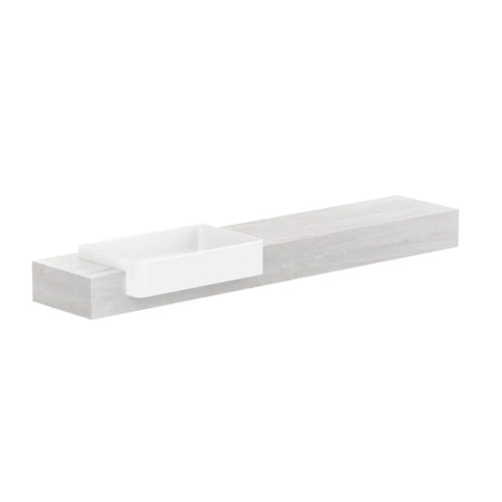 Michel Semi-Recessed Wall Hung Vanity ADP