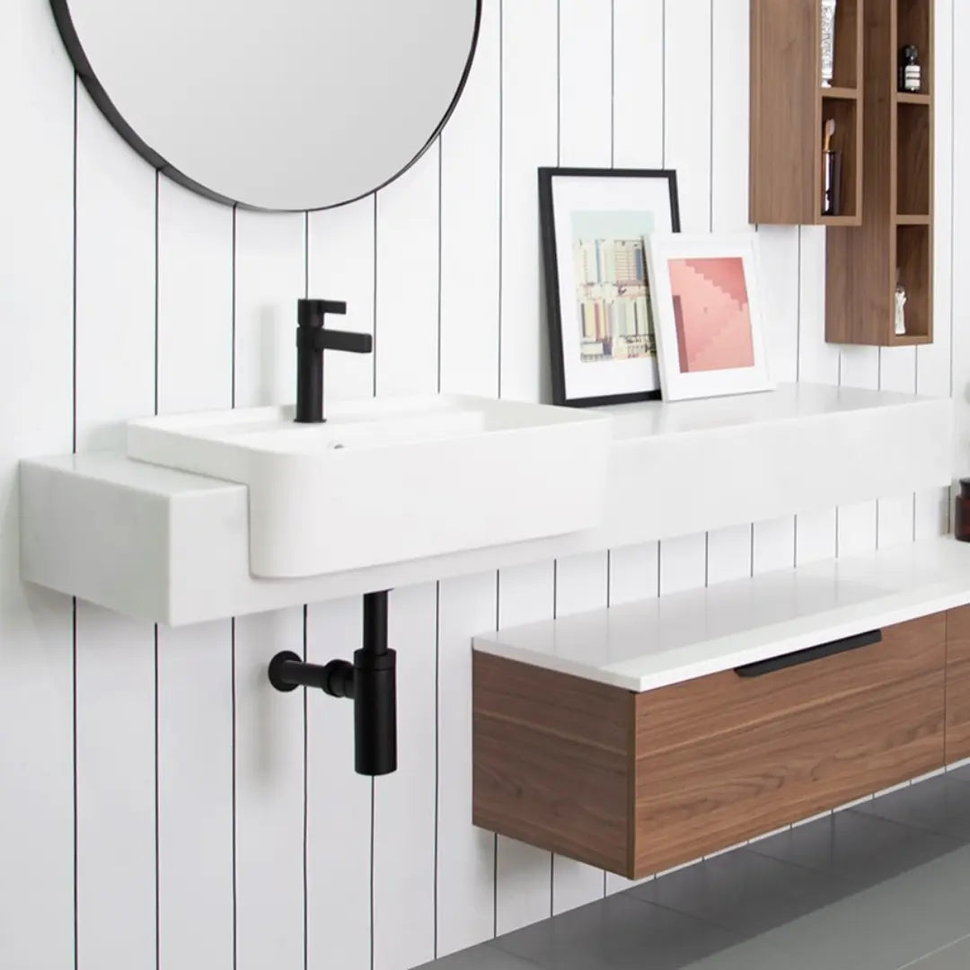 Michel Semi-Recessed Wall Hung Vanity ADP