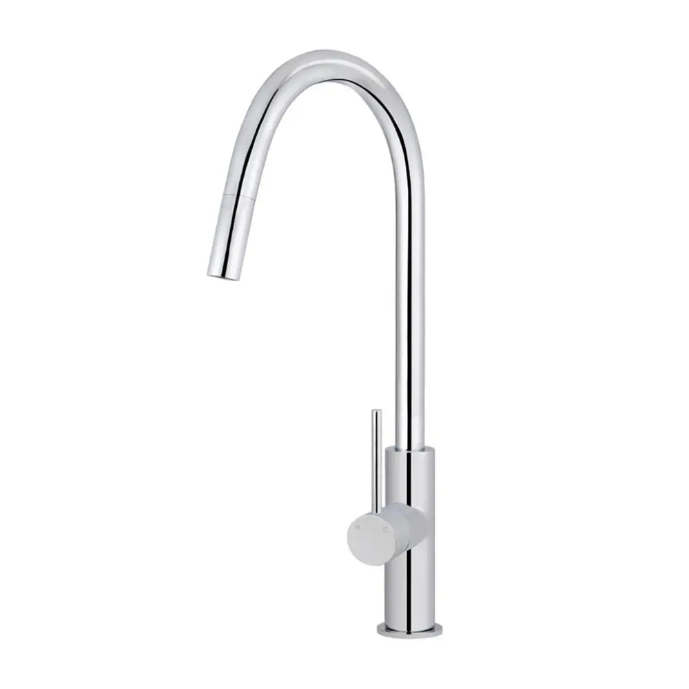 ROUND PICCOLA PULL OUT KITCHEN MIXER TAP Meir