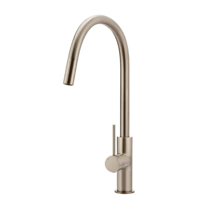 ROUND PICCOLA PULL OUT KITCHEN MIXER TAP Meir