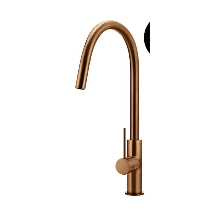 ROUND PICCOLA PULL OUT KITCHEN MIXER TAP Meir