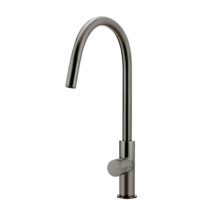 ROUND PICCOLA PINLESS PULL OUT KITCHEN MIXER TAP Meir