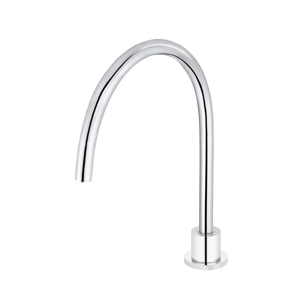 ROUND GOOSENECK HIGH-RISE SWIVEL HOB SPOUT Meir