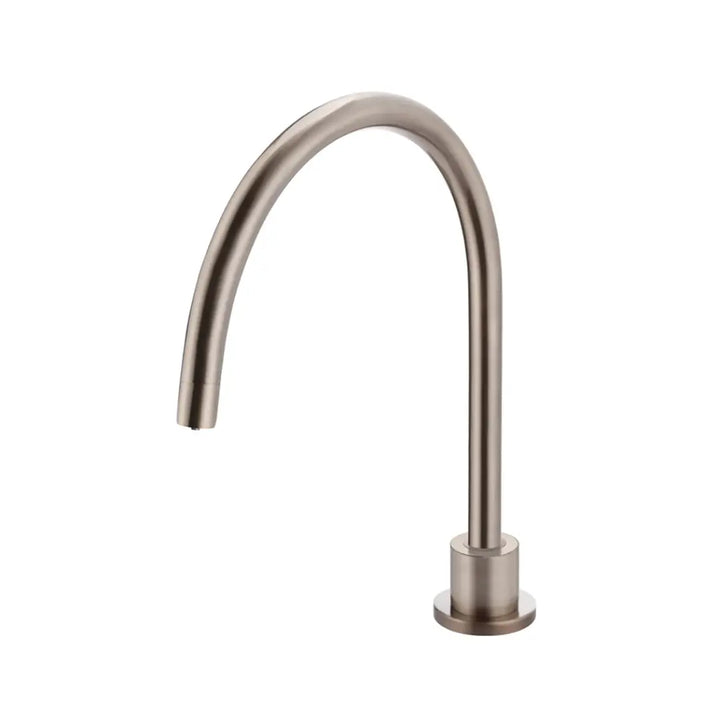 ROUND GOOSENECK HIGH-RISE SWIVEL HOB SPOUT Meir