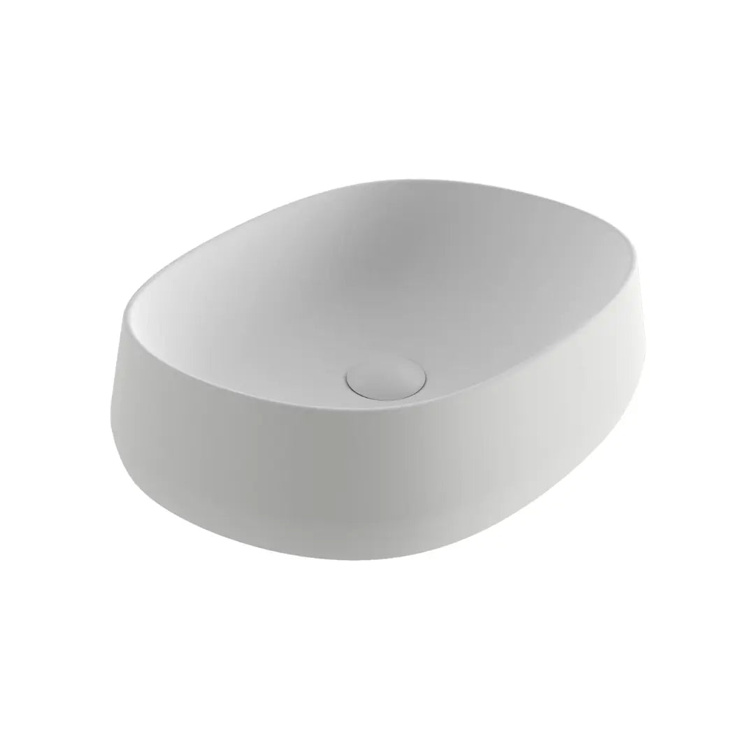 Loni 540 Above Counter Basin - Squarish Oval Seima