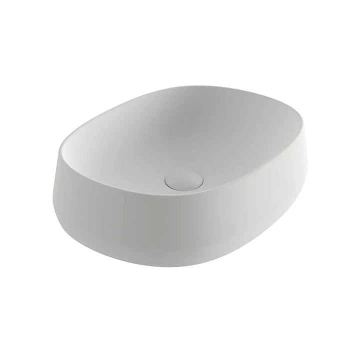 Loni 540 Above Counter Basin - Squarish Oval Seima