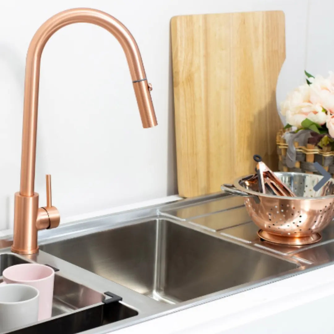 XACTA Maxi Retractable Pull Out Mixer with Dual Spray XpressFit by Suprema