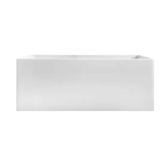 BIANCO  1400/1500/1700mm BACK-TO-WALL/CORNER FREESTANDING BATH acrylic - overflow optional Decina