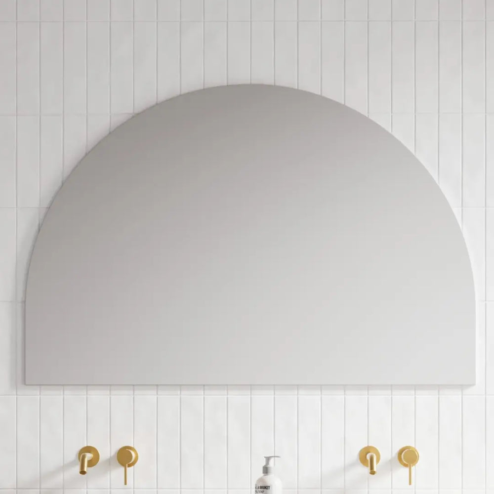 Melody Half-Moon Mirror 1200mm (with optional lighting kit) Timberline
