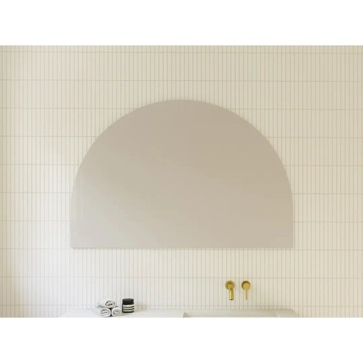 Melody Half-Moon Mirror 1200mm (with optional lighting kit) Timberline