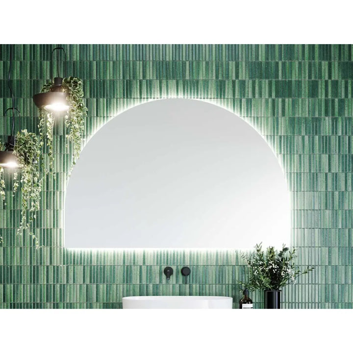 Melody Half-Moon Mirror 1200mm (with optional lighting kit) Timberline