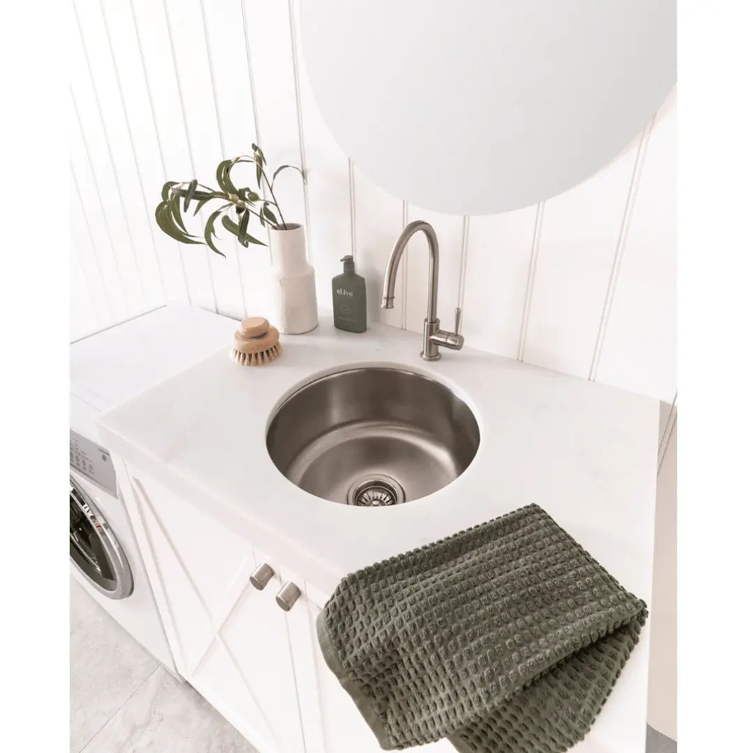 All-In-One Sink Cabinet 900mm with Clovelly Round Sink ADP