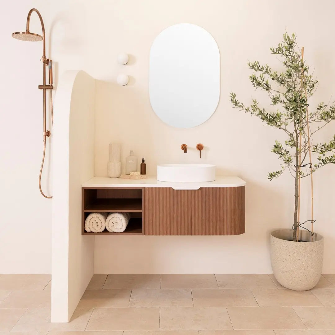 Modular Waverley Wall Hung vanity with stone top ADP
