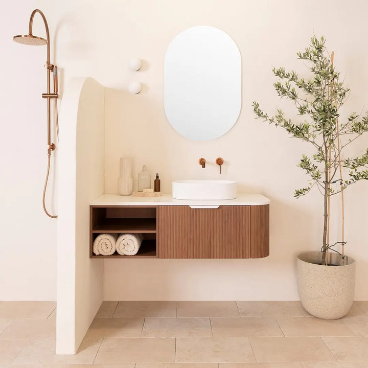 Modular Waverley Wall Hung vanity with stone top ADP