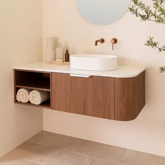 Modular Waverley Wall Hung vanity with stone top ADP