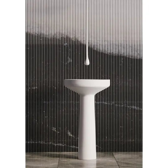 Marcello Solid Surface Pedestal Basin Belbagno