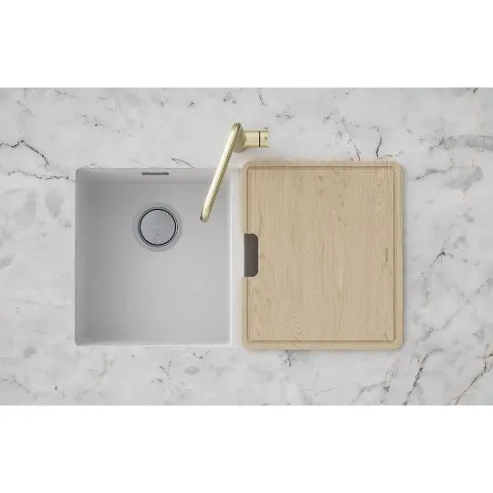5000 Series Double Sink - Matte black / matte white Phoenix