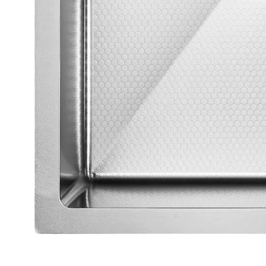 Hana Anti-Scratch 32L Single Kitchen Sink, Stainless Steel Fienza