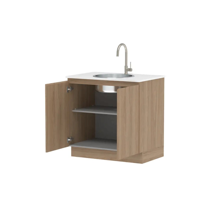 All-In-One Sink Cabinet 900mm with Clovelly Round Sink ADP