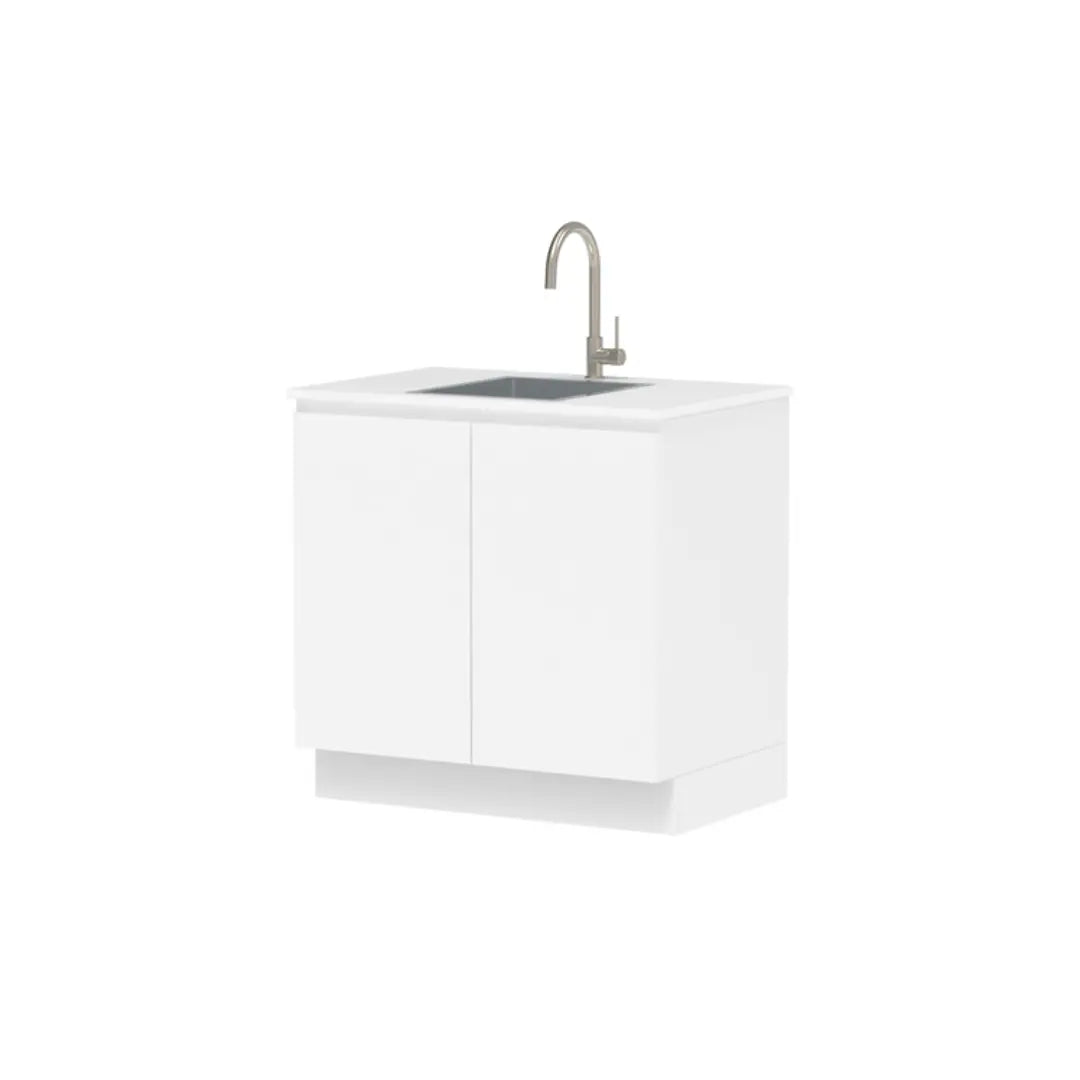 All-In-One Sink Cabinet 900mm with Clovelly Small Rectangular Sink ADP