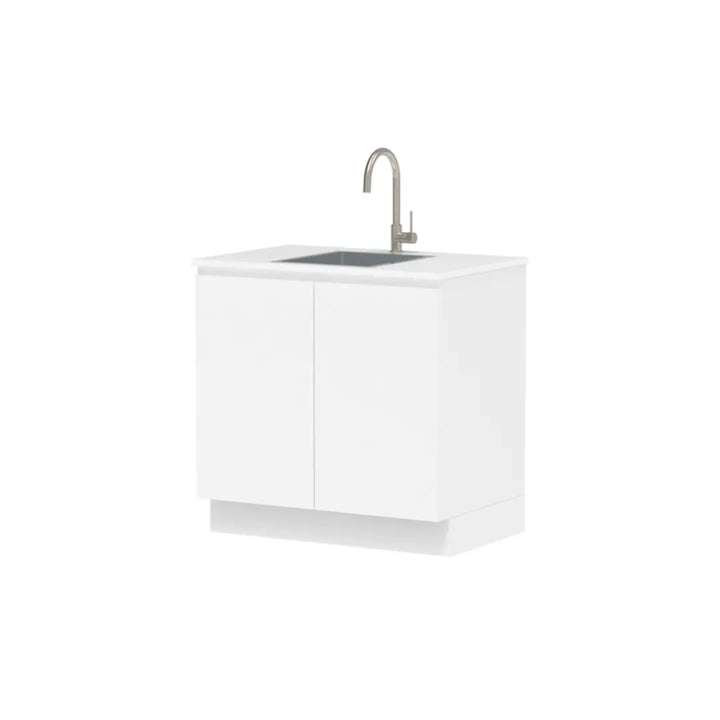 All-In-One Sink Cabinet 900mm with Clovelly Small Rectangular Sink ADP