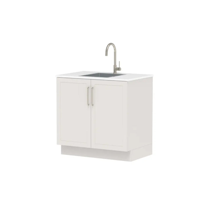 All-In-One Sink Cabinet 900mm with Clovelly Small Rectangular Sink ADP