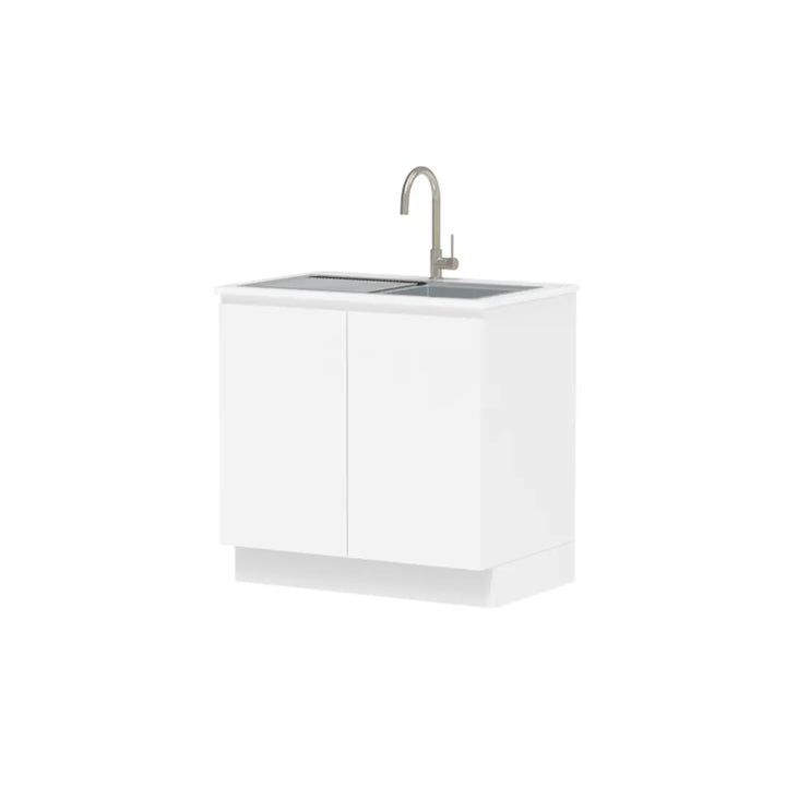 All-In-One Sink Cabinet 900mm with Clovelly Universal Sink Set ADP
